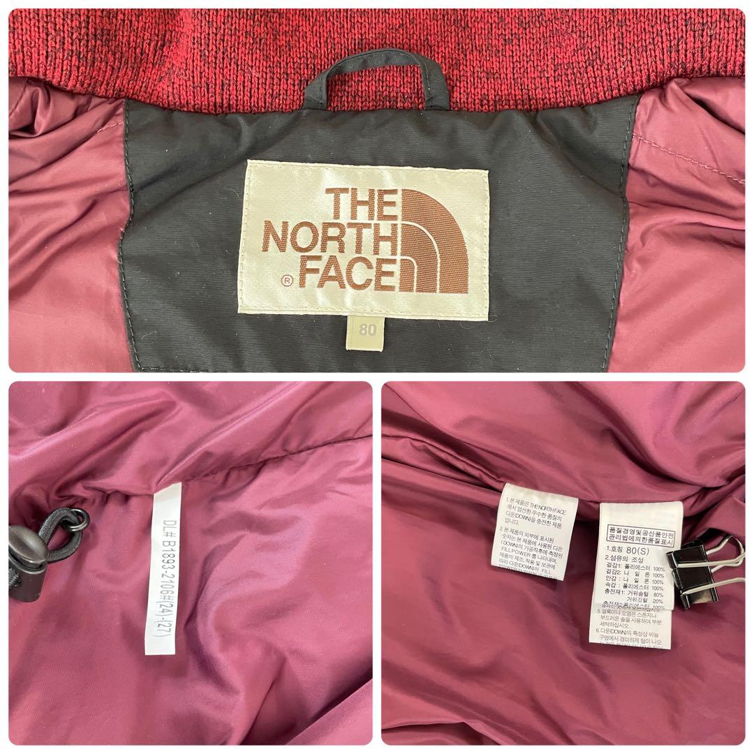 【美品】THE NORTH FACE ヌプシダウンベスト ホワイトレーベル S