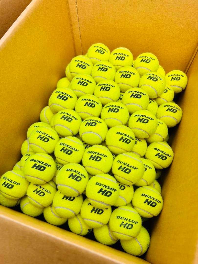 テニスボール　200球‼️ 人気のDUNLOP HD