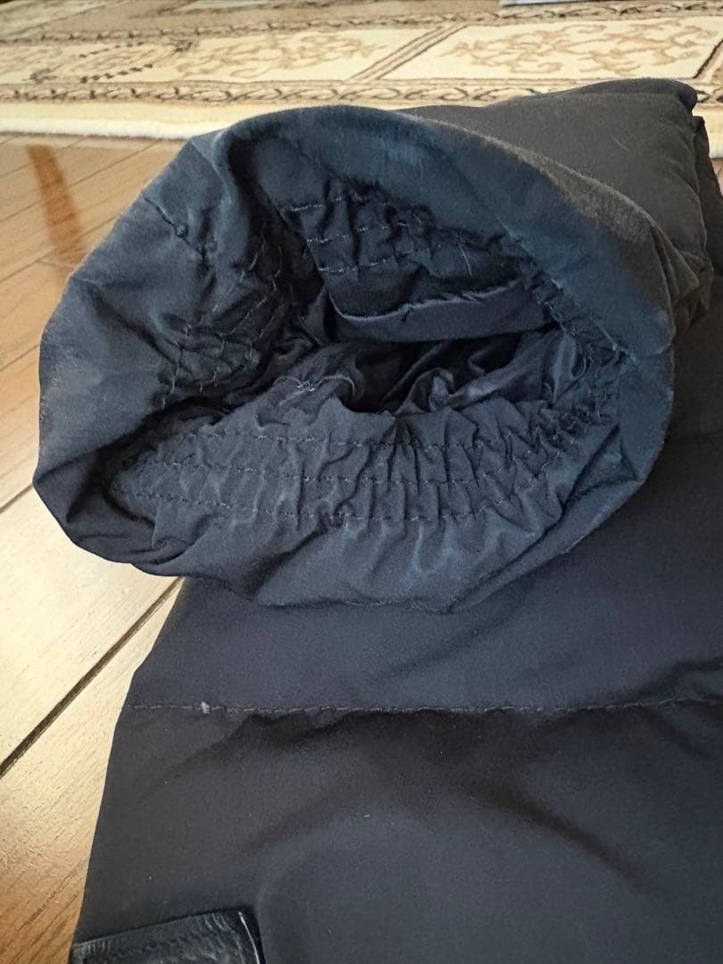 WOOLRICH フード付きダウンコート XS ブラック