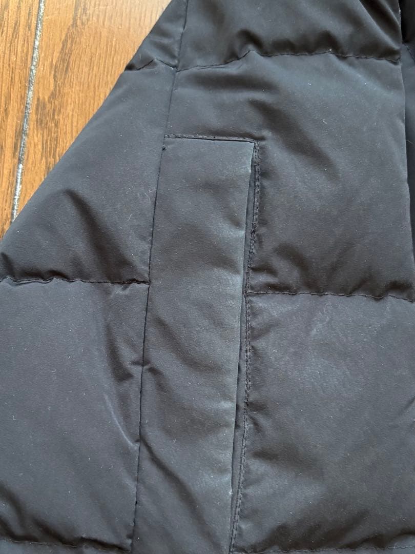 WOOLRICH フード付きダウンコート XS ブラック