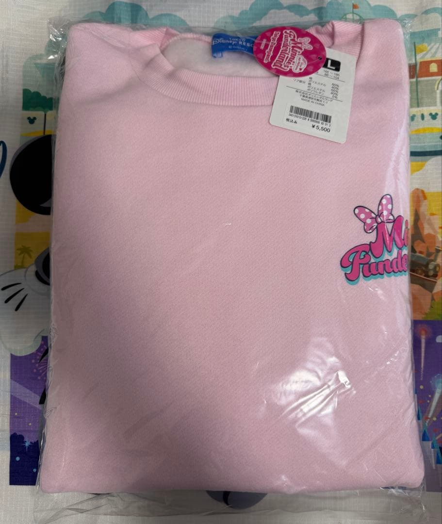 ディズニー　パルパーザ　トレーナー　ミニー　ファンダーランド