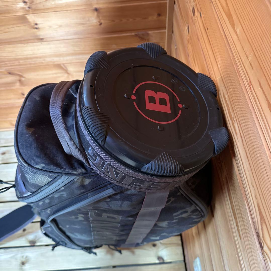 BRIEFING カモフラージュ キャディバッグ　美品