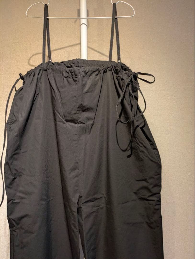 fofofofa KINCHAKU salopette / black フリー