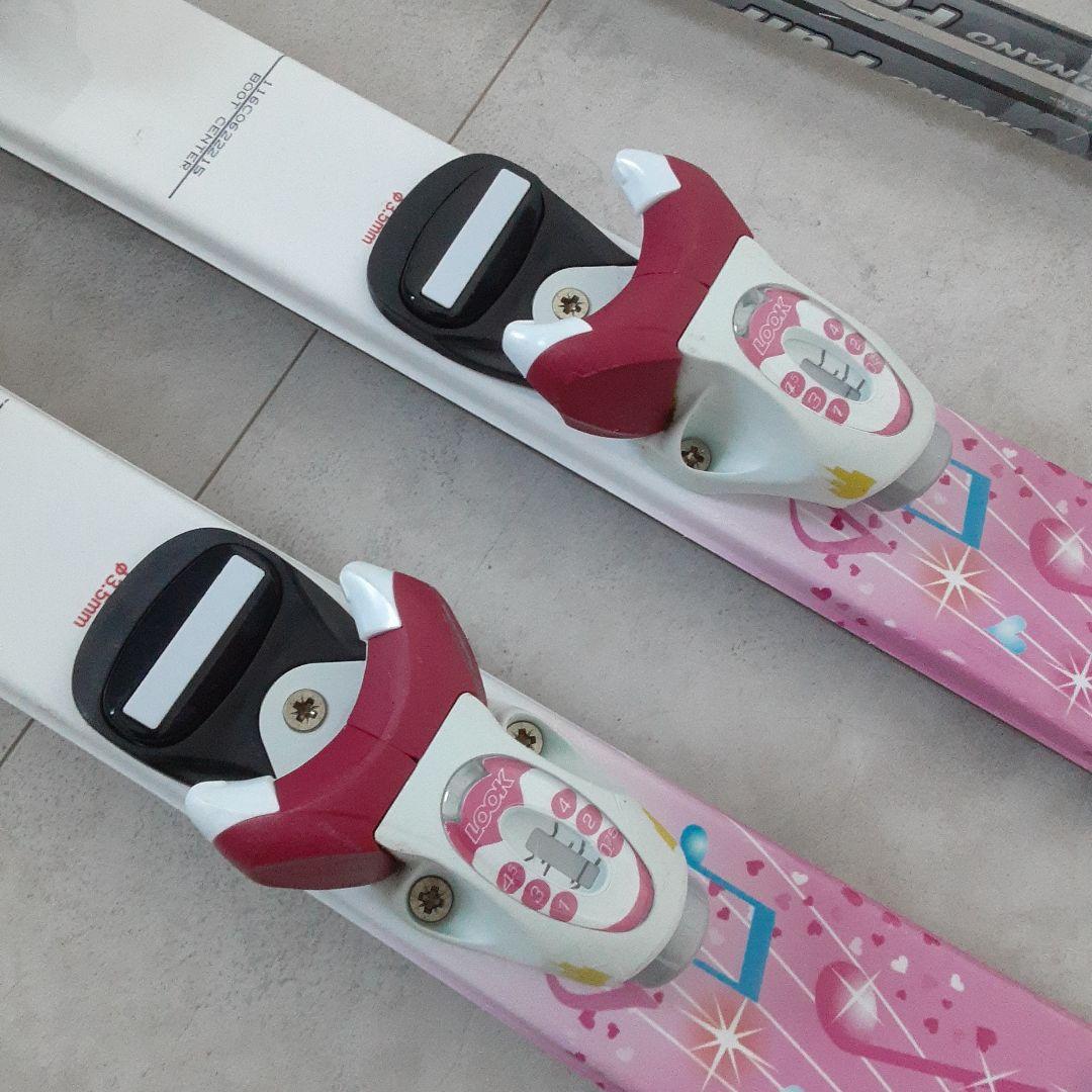 KAZAMA ジュニア スキー4点セット116cm スキーブーツ20cm 女の子