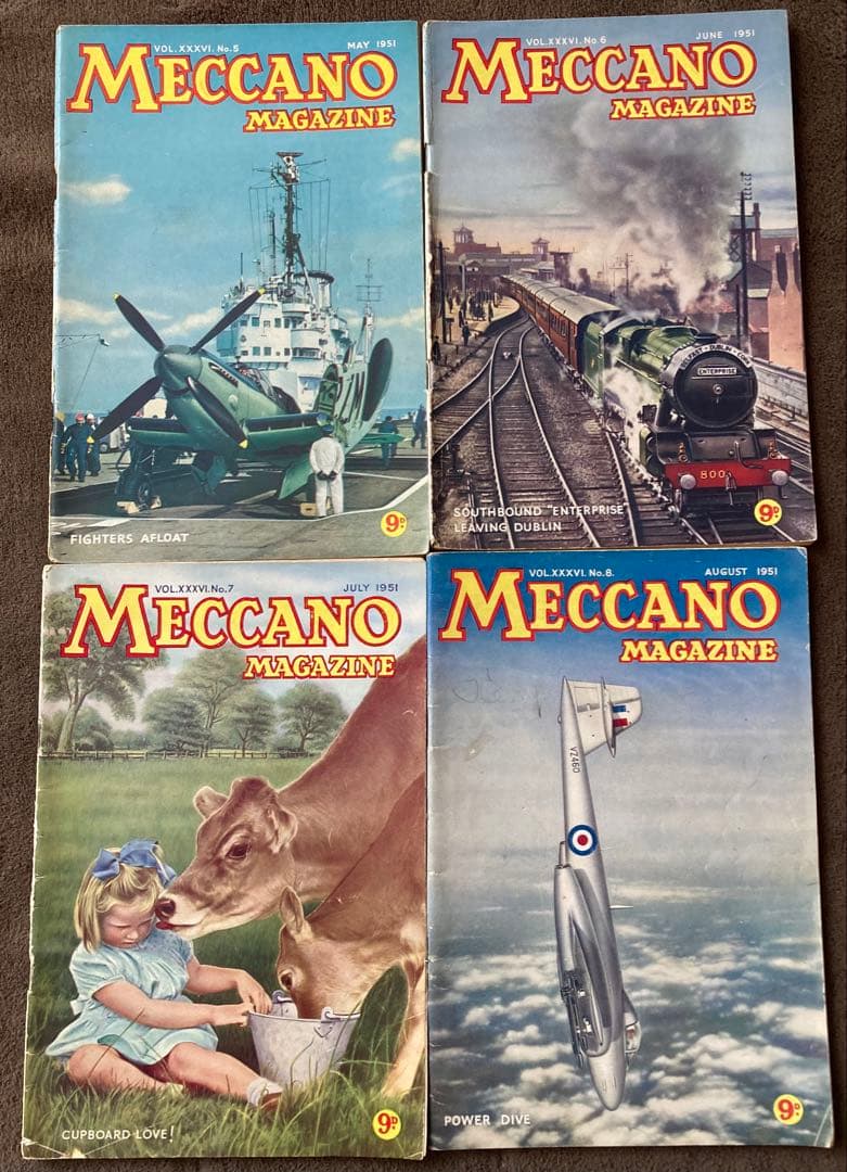 MECCANO MAGAZINE 1951 12冊セット