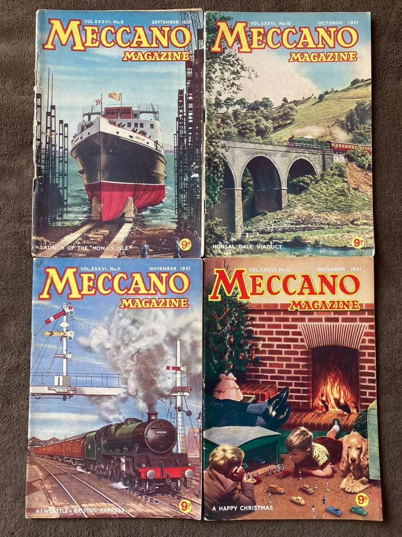 MECCANO MAGAZINE 1951 12冊セット
