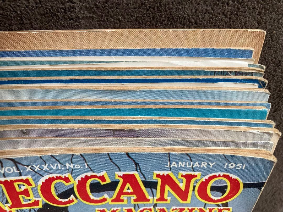 MECCANO MAGAZINE 1951 12冊セット