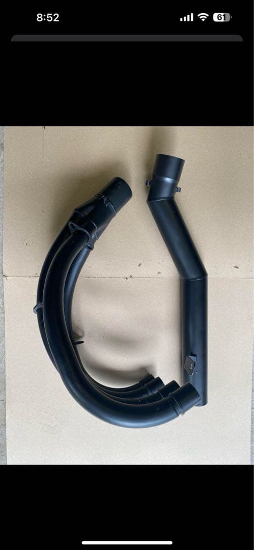 ショート管マフラー　ゼファー750用