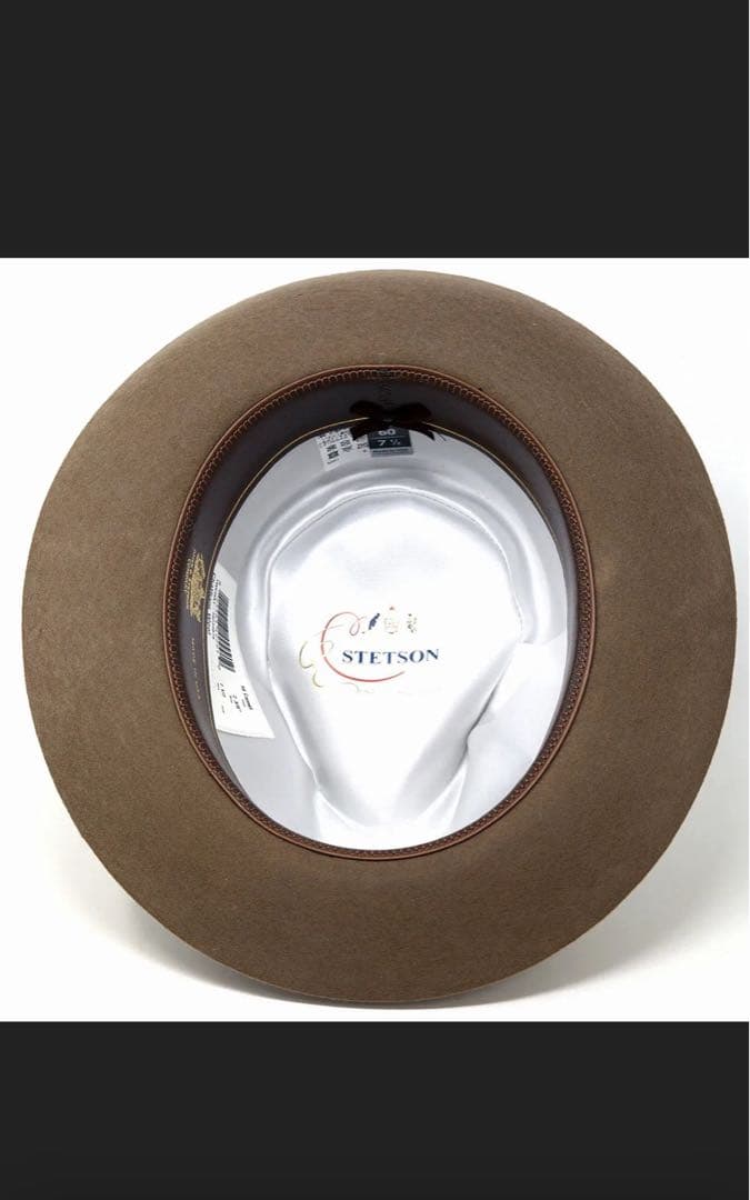 STETSON キャメル ウールハット 新品未使用