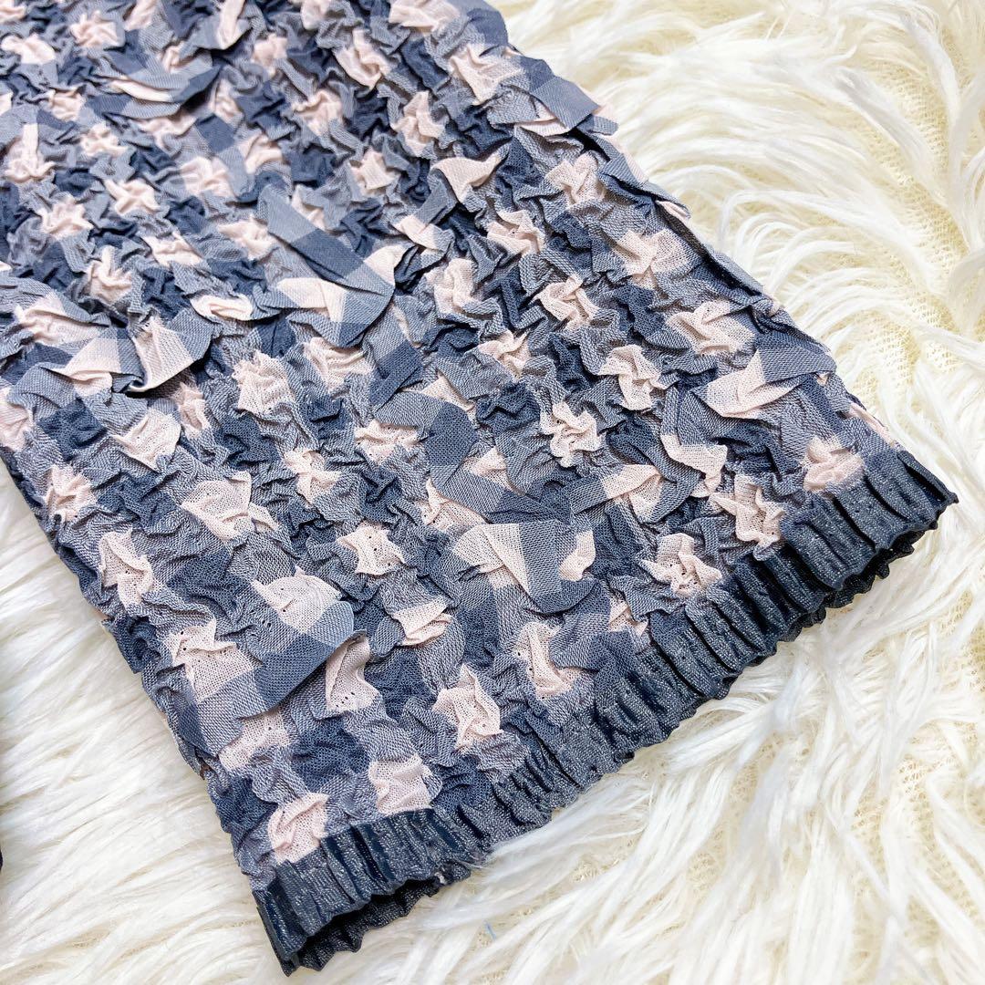 ✨極美品✨ユキトリイ　インターナショナル　Gプリーツ　テーラードジャケット　L