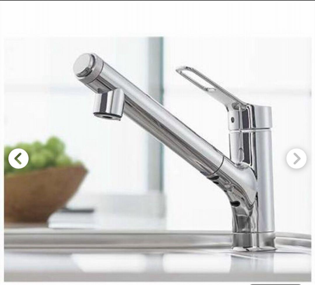 LIXIL オールゾーン水栓 クロムメッキ仕上げ