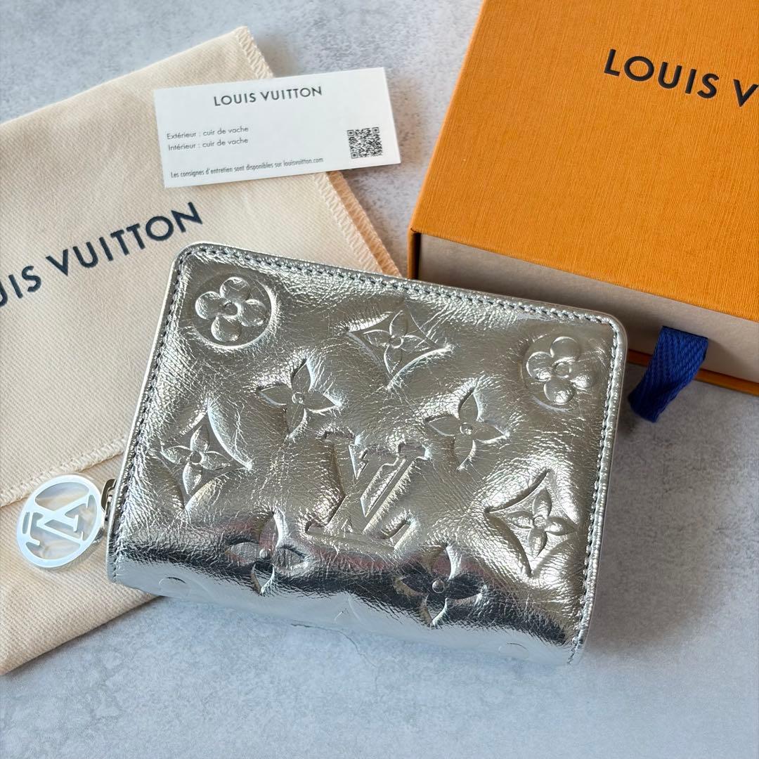 LOUIS VUITTON 日本限定 ポルトフォイユ・ルー 財布 シルバー