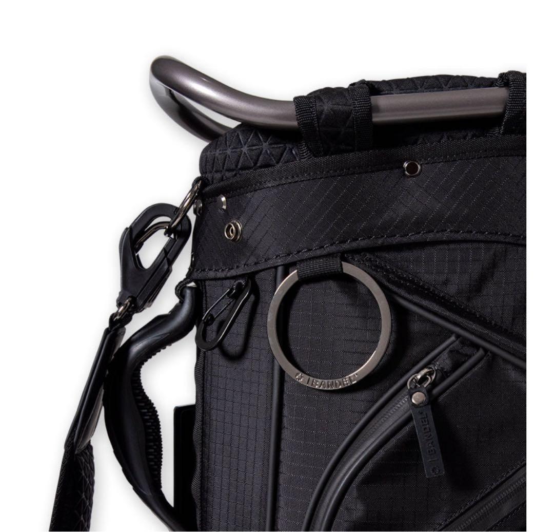 【新品・タグ付き】完売品 BANDEL キャディバッグ ブラックエディション 黒