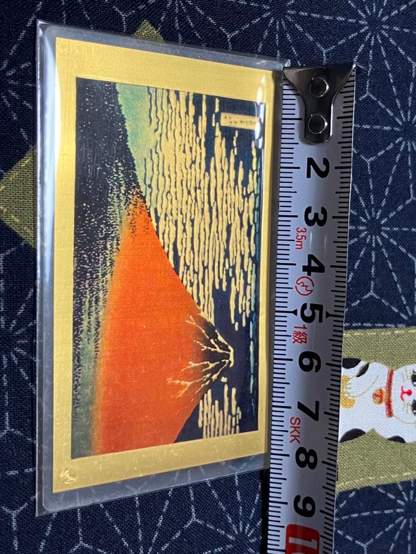 純金アート絵画シリーズコレクション　「富嶽三十六景　赤富士」24K24金　極美品