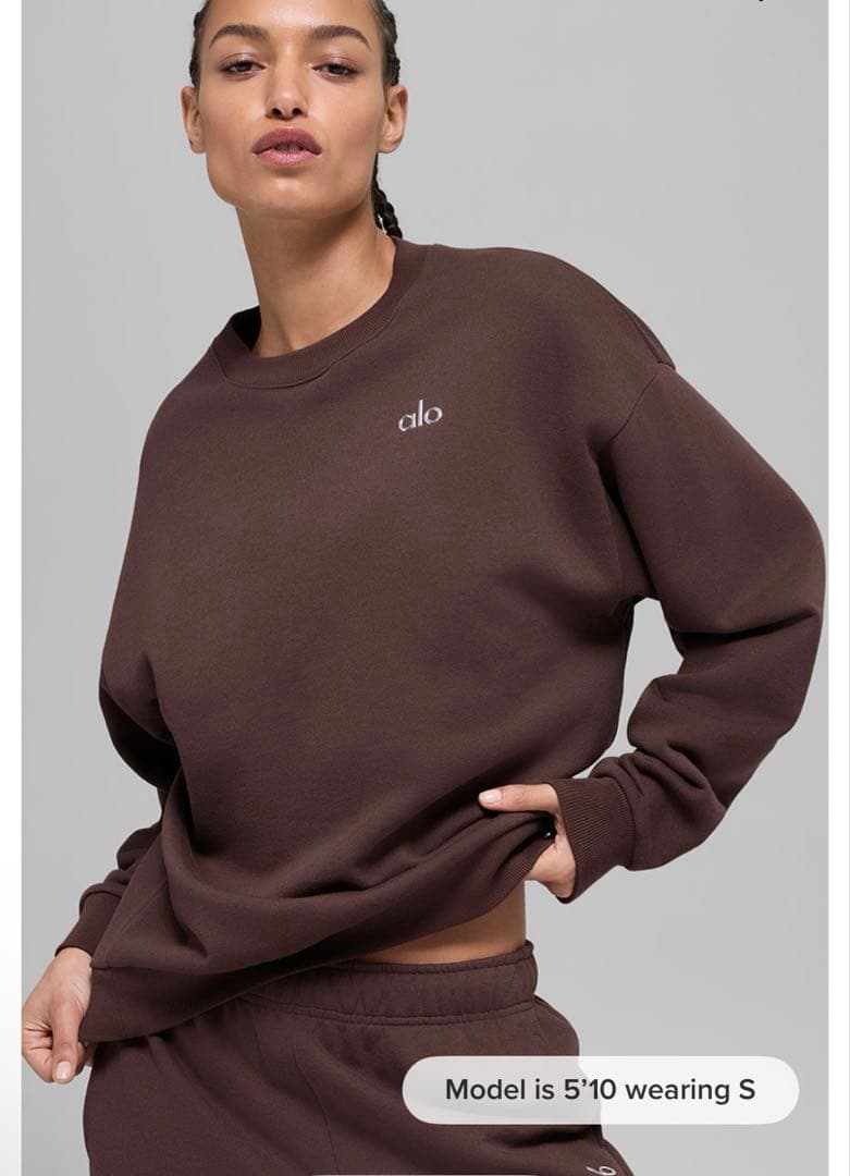 【ALO】Accolade Straight Leg Sweatpant セット