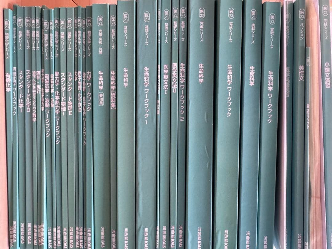 2023年度版河合塾KALS 医学部学士編入対策講座のテキスト