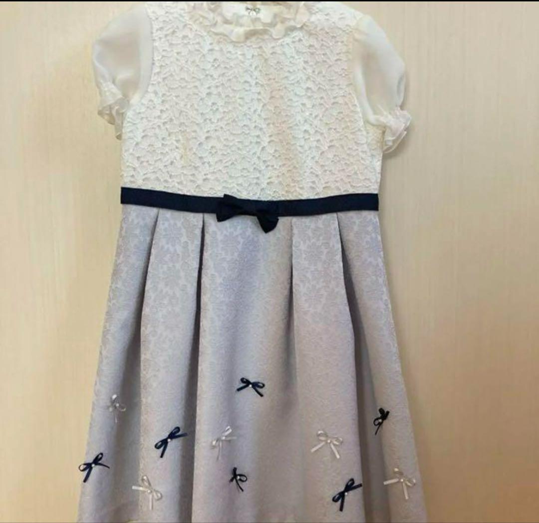 ★最終値下げ★CHOPIN ショパン　アイスブルー　ジャガードアンサンブル120