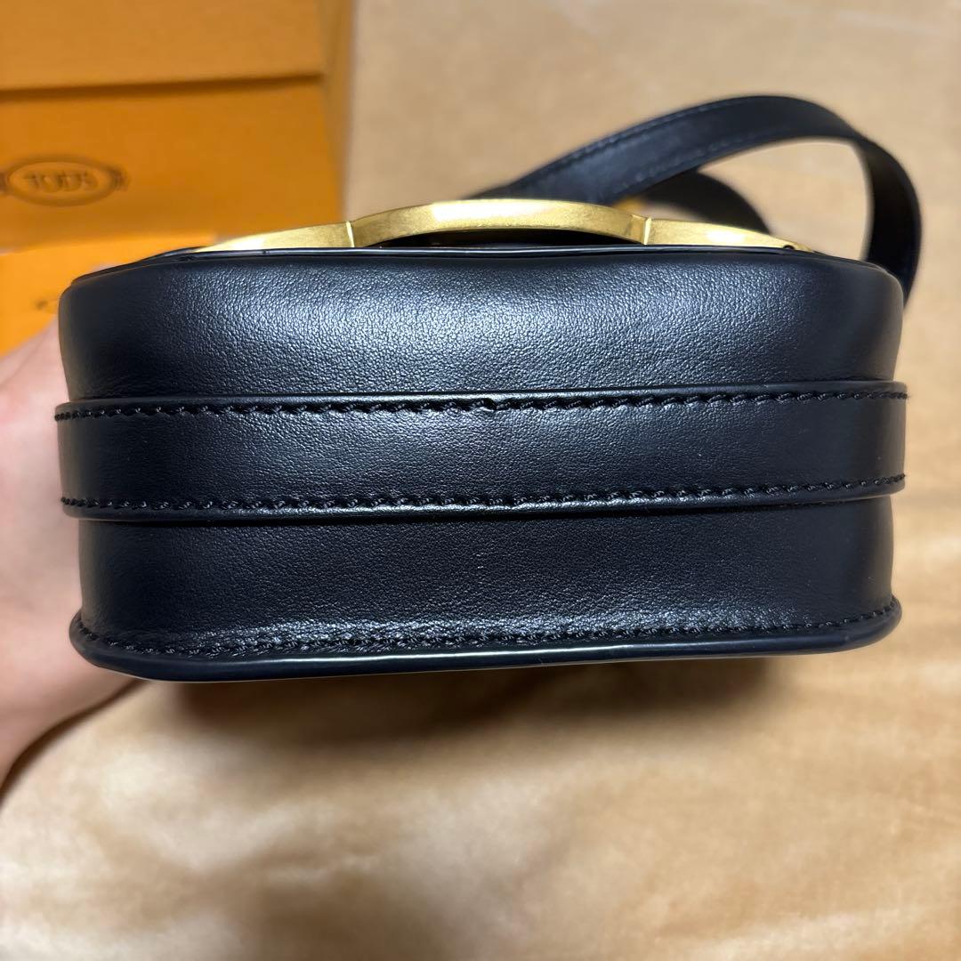 美品【Tod’s】トッズ ケイト レザー クロスボディ ショルダーバッグ ミニ