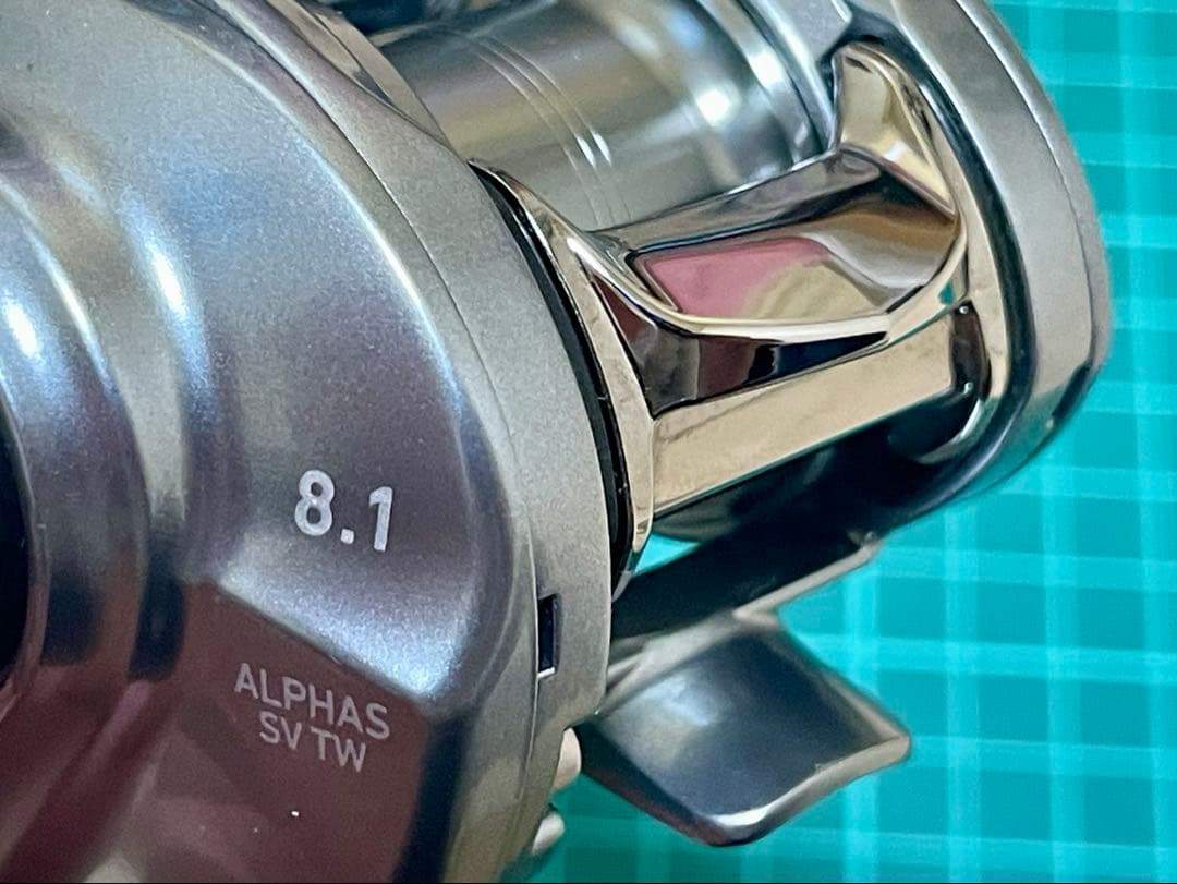 【美品】ダイワ 21 アルファス SV TW 800XHL