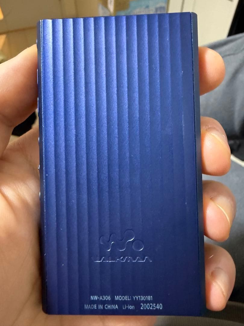 「中古」SONY ソニー ウォークマン NW-A306 ブルー 動作確認済