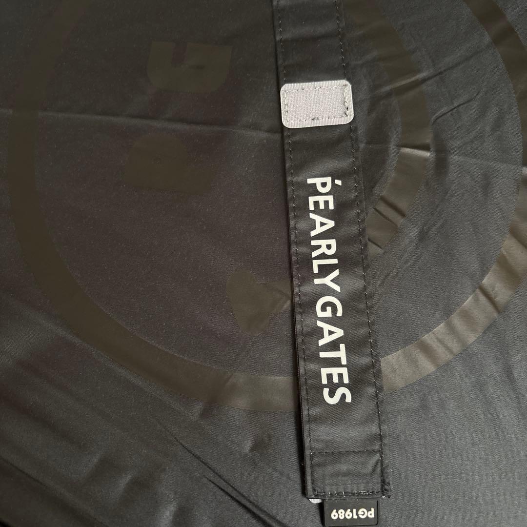 ああ パーリーゲイツ　ゴルフ用傘　ブラック/コミック柄カバー