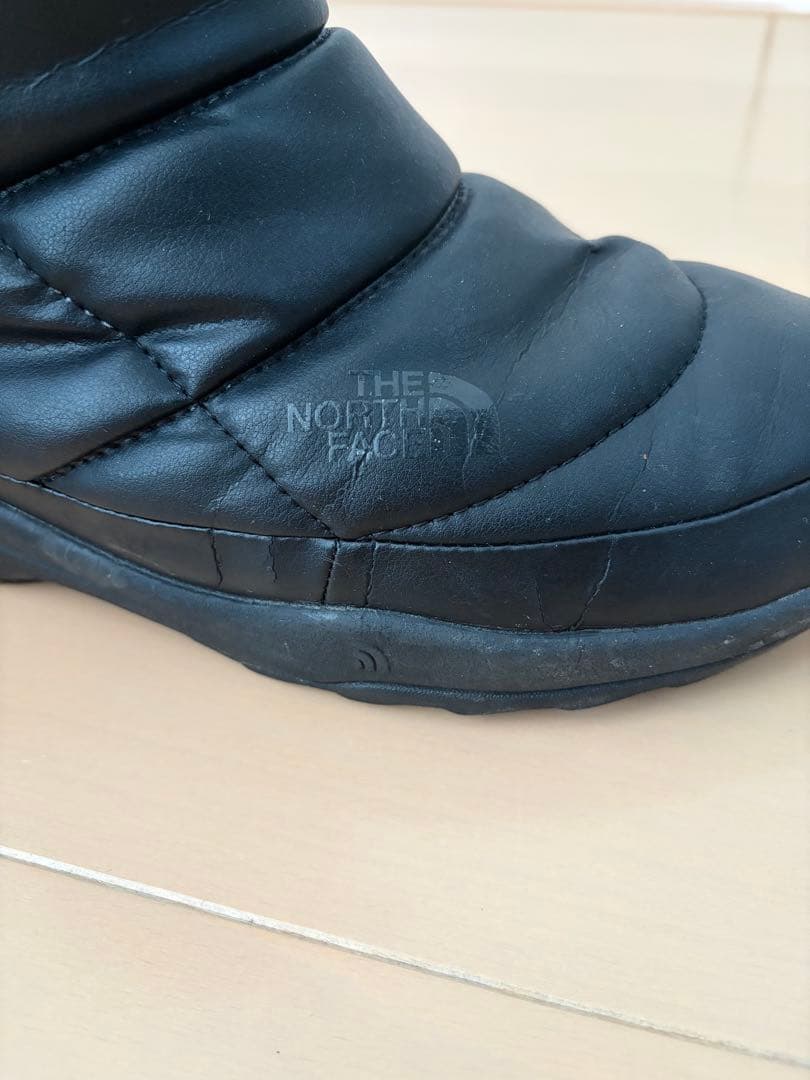 s*e様 ノースフェイス レザー ヌプシ ブーツ ブラック US8 26cm ユ