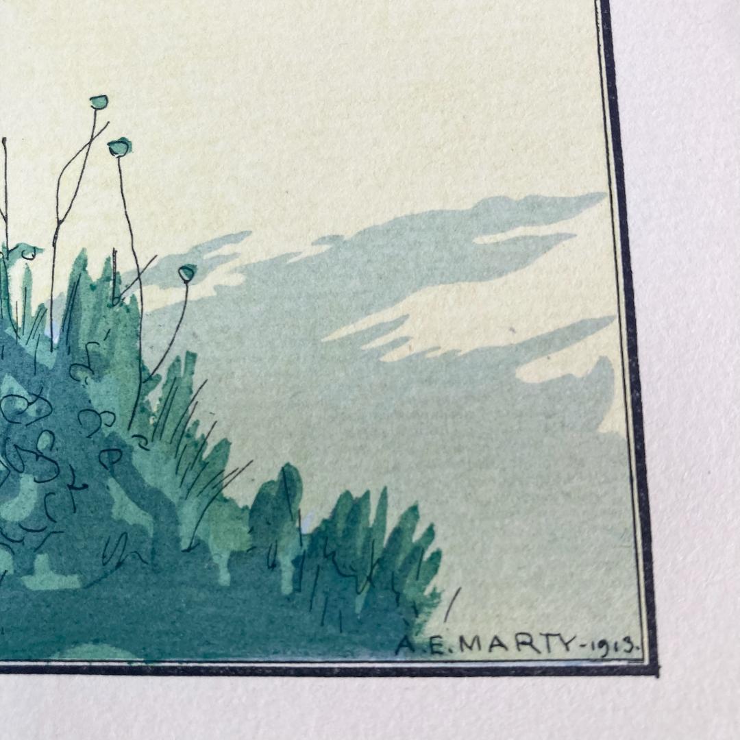 A.E.マルティ☆ファッションプレートーUN PEU D'OMBRE ENFIN