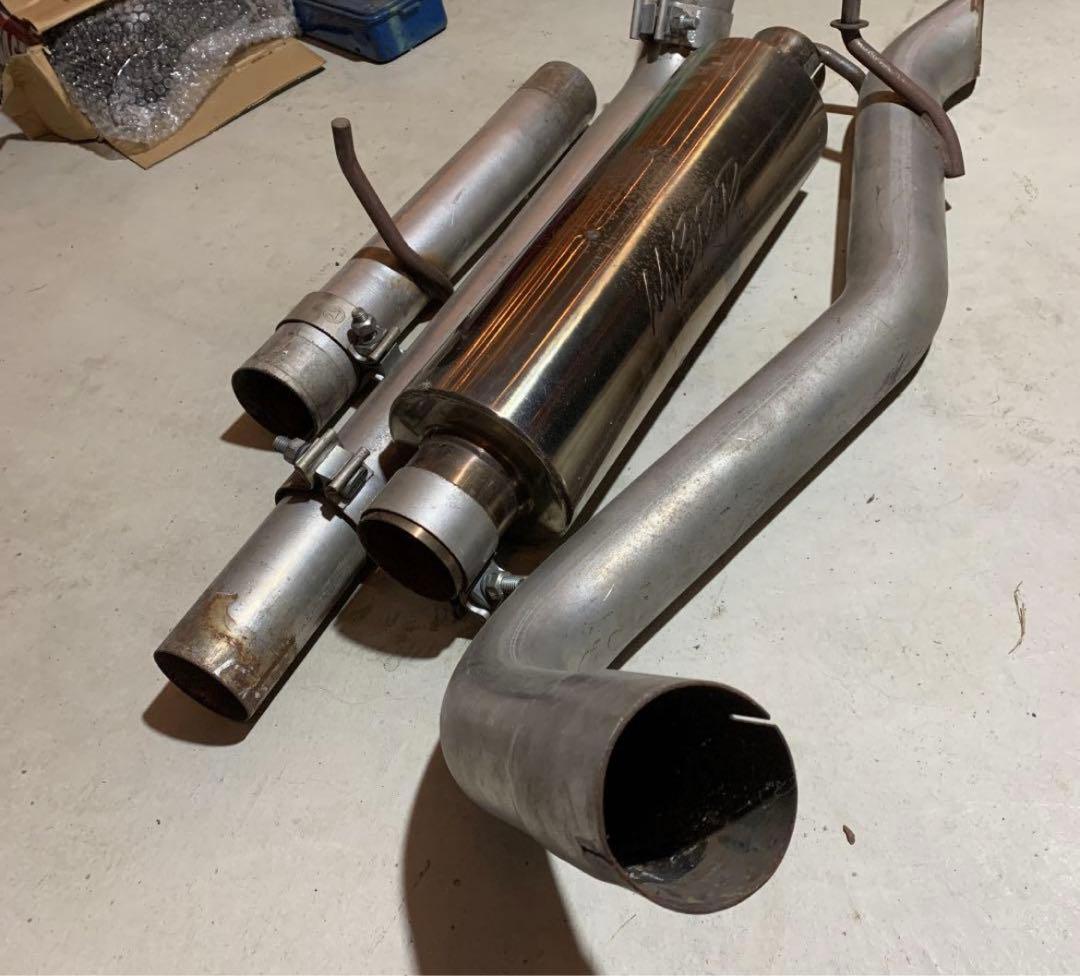 JKラングラー ダウンテールマフラー MBRP