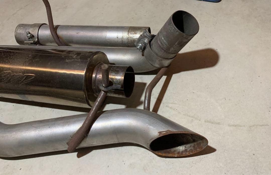 JKラングラー ダウンテールマフラー MBRP