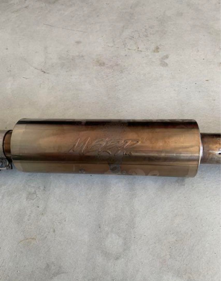 JKラングラー ダウンテールマフラー MBRP