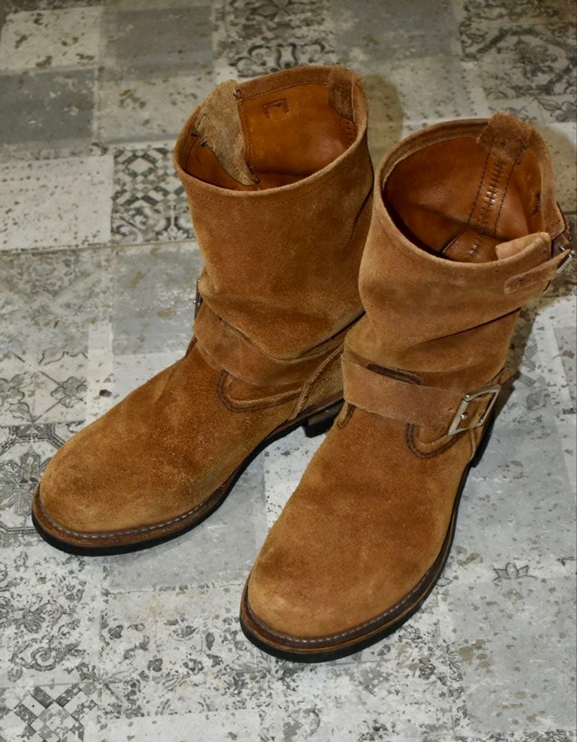 REDWING レッドウィング　9.5 エンジニアブーツ　スエード　8178