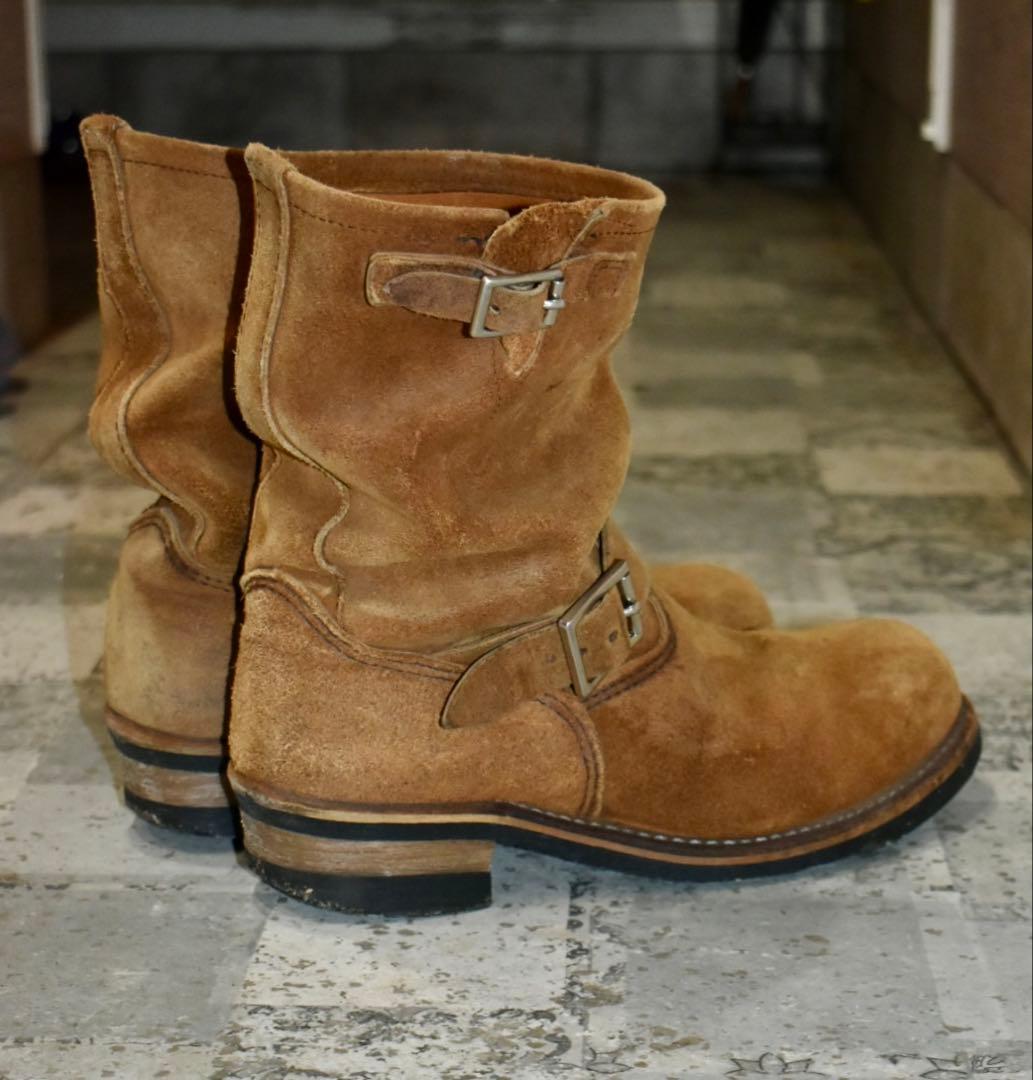 REDWING レッドウィング　9.5 エンジニアブーツ　スエード　8178