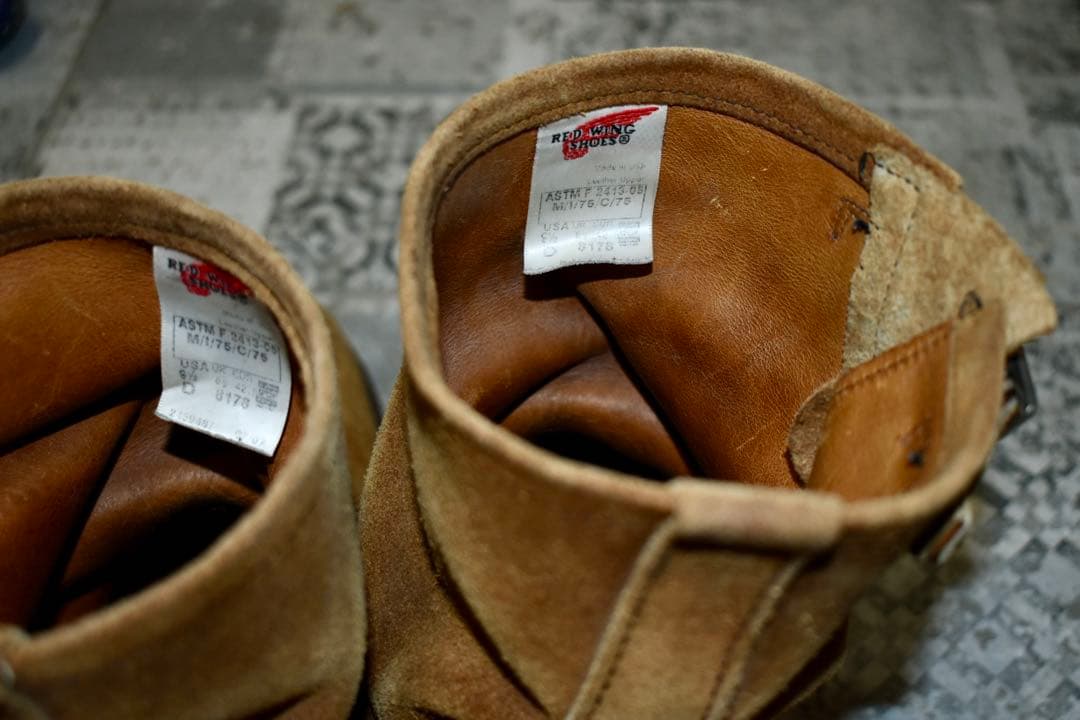 REDWING レッドウィング　9.5 エンジニアブーツ　スエード　8178
