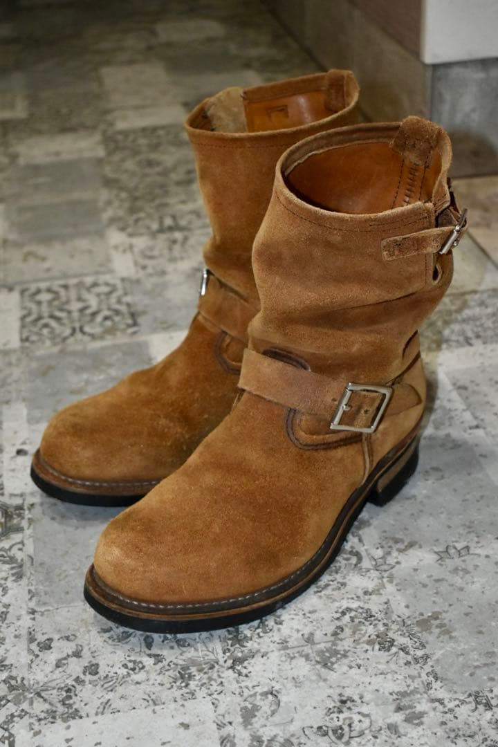 REDWING レッドウィング　9.5 エンジニアブーツ　スエード　8178