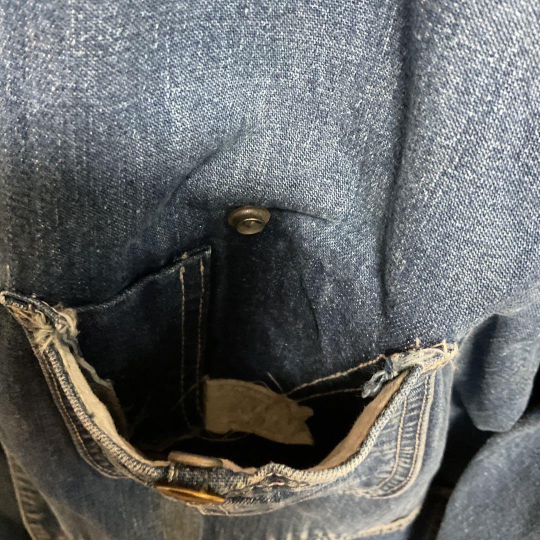 ジャケット・アウター 60s Lee 91-J JELT DENIM coverall size42