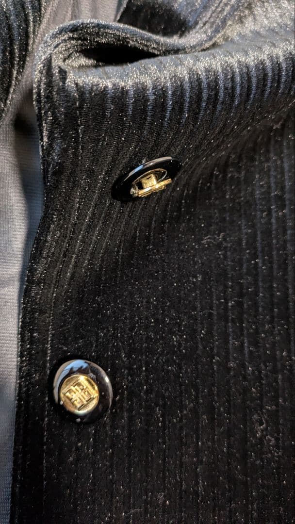 GIVENCHY　ジバンシー　ジャケット　42サイズ　黒　ヴィンテージ