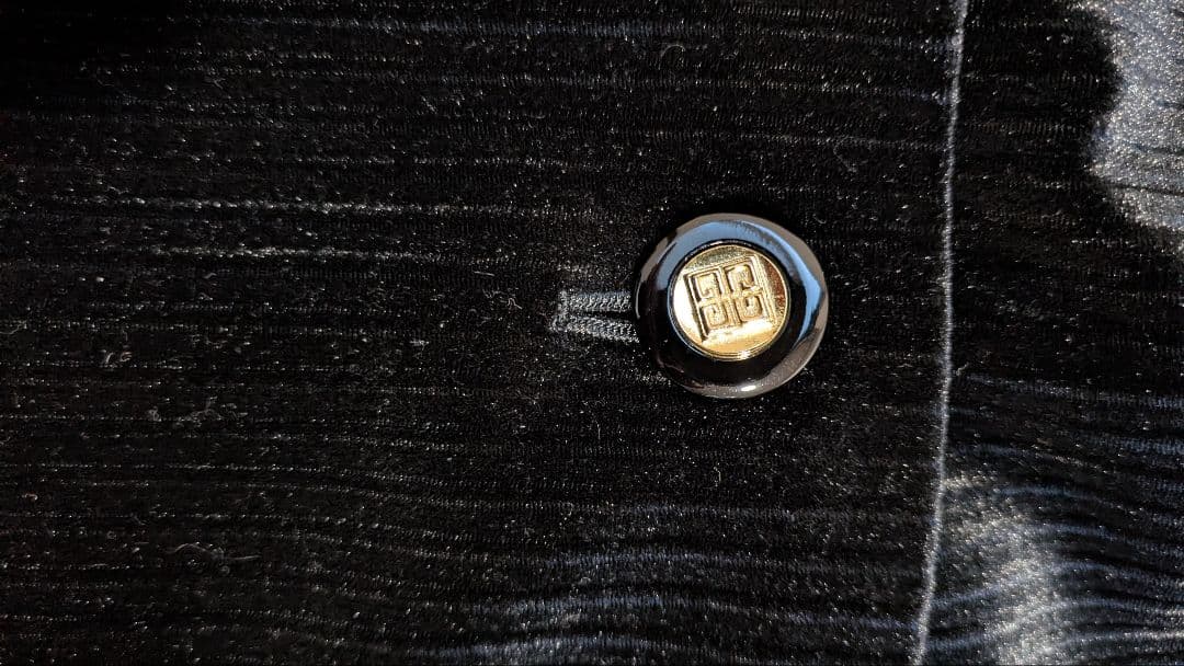 GIVENCHY　ジバンシー　ジャケット　42サイズ　黒　ヴィンテージ