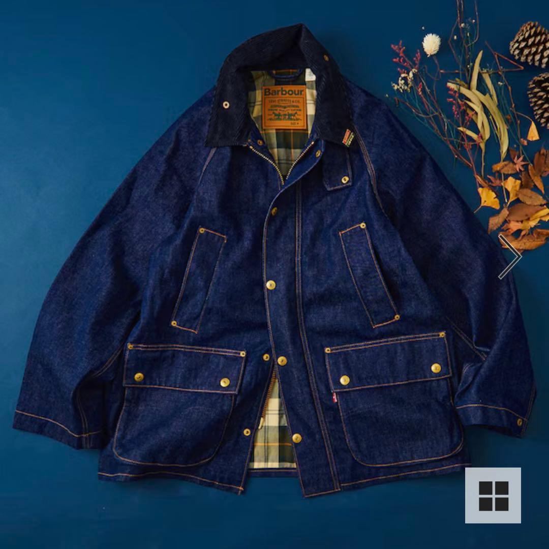 Levi's × Barbour OS Bedale Denim Jacket