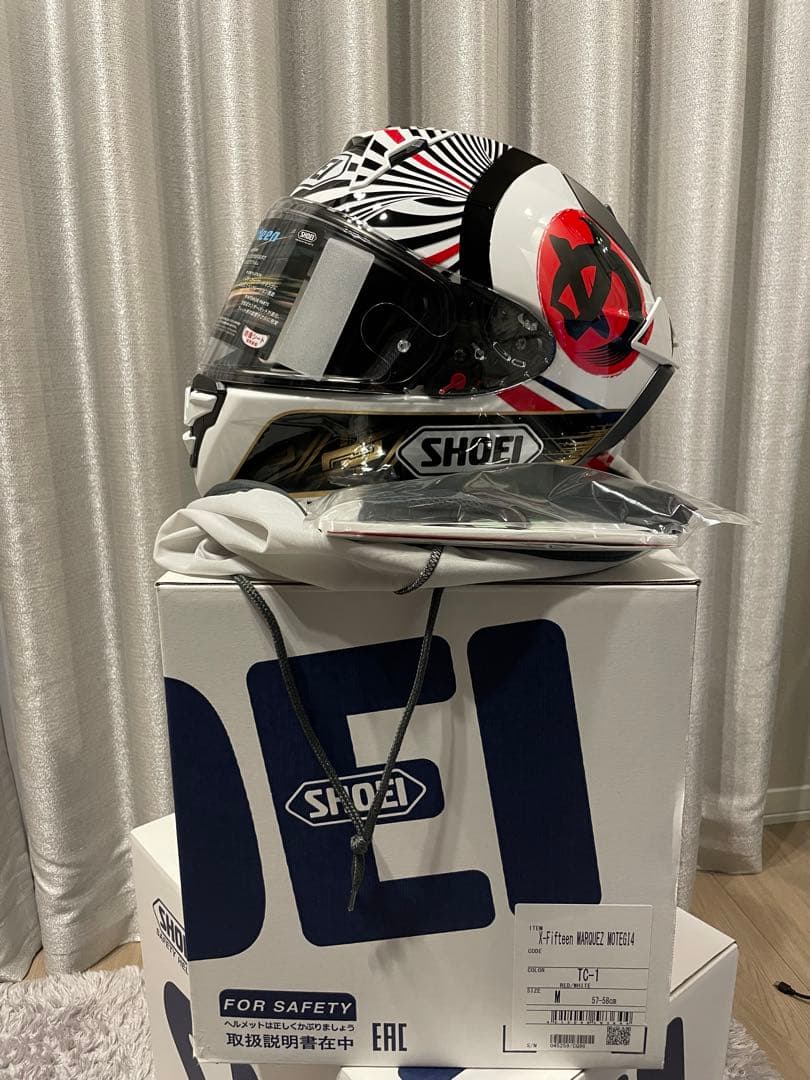 SHOEI X-Fifteen マルケス モテギ4 Mサイズ TC1