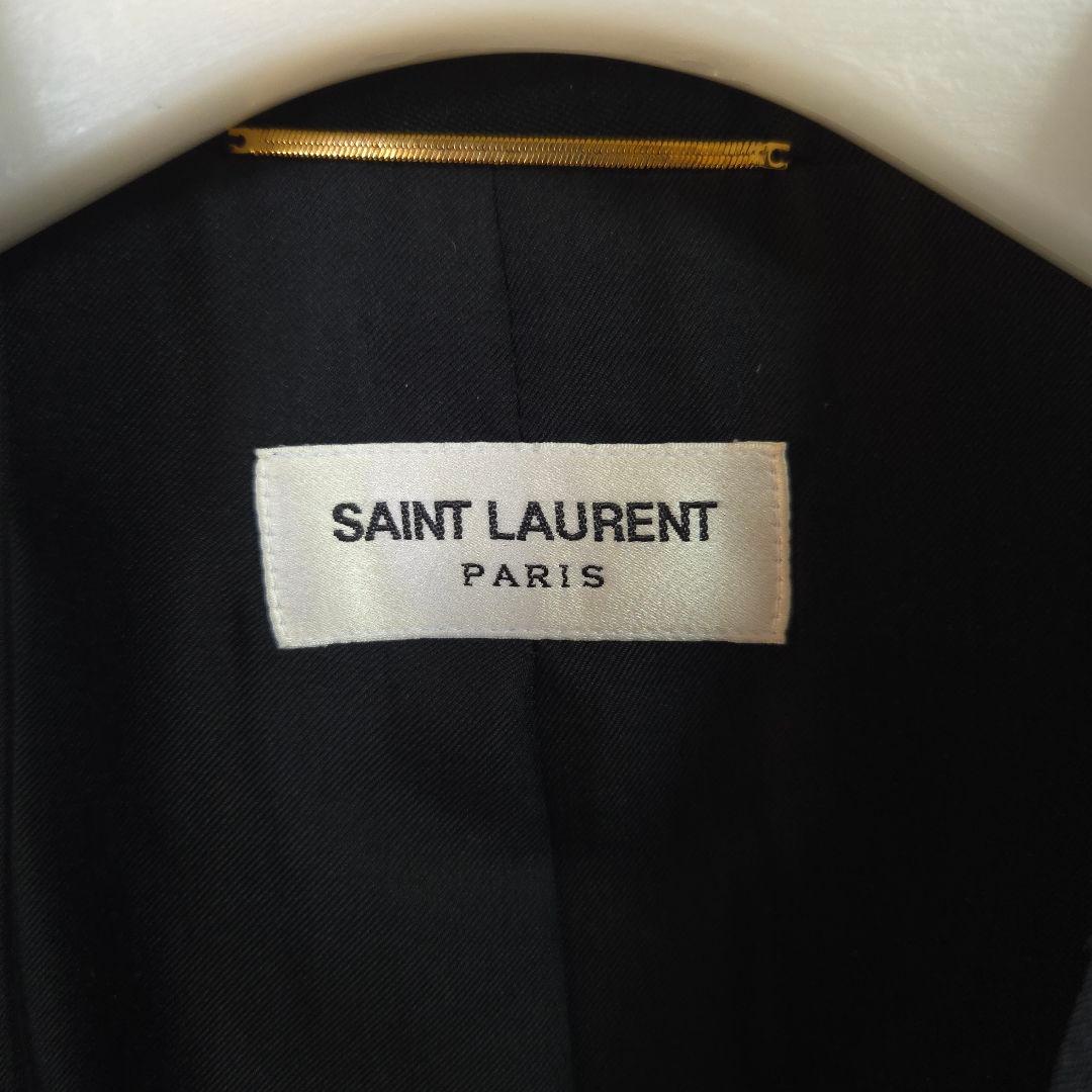 SAINT LAURENT PARIS スモーキングジャケット ブラック