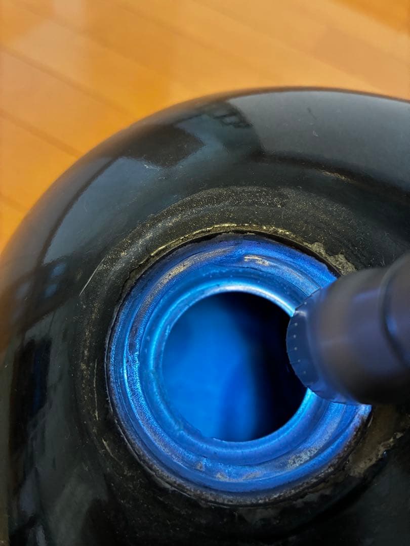 AMF Harley-Davidson 黒 セパレートタンク 2個左右　ショベル