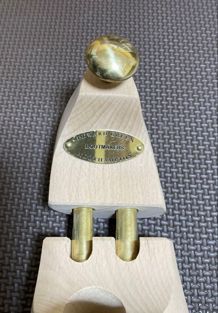 極美品　エドワードグリーン　純正シューツリー　サイズ５ハーフ