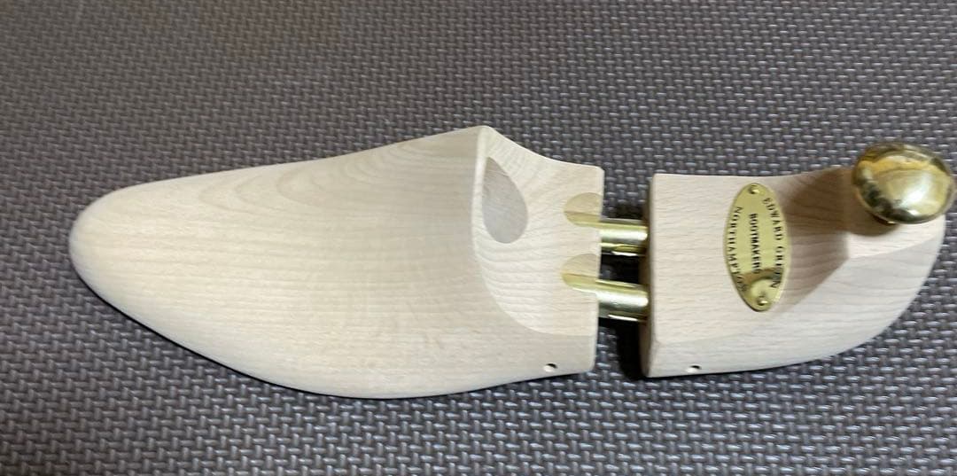 極美品　エドワードグリーン　純正シューツリー　サイズ５ハーフ