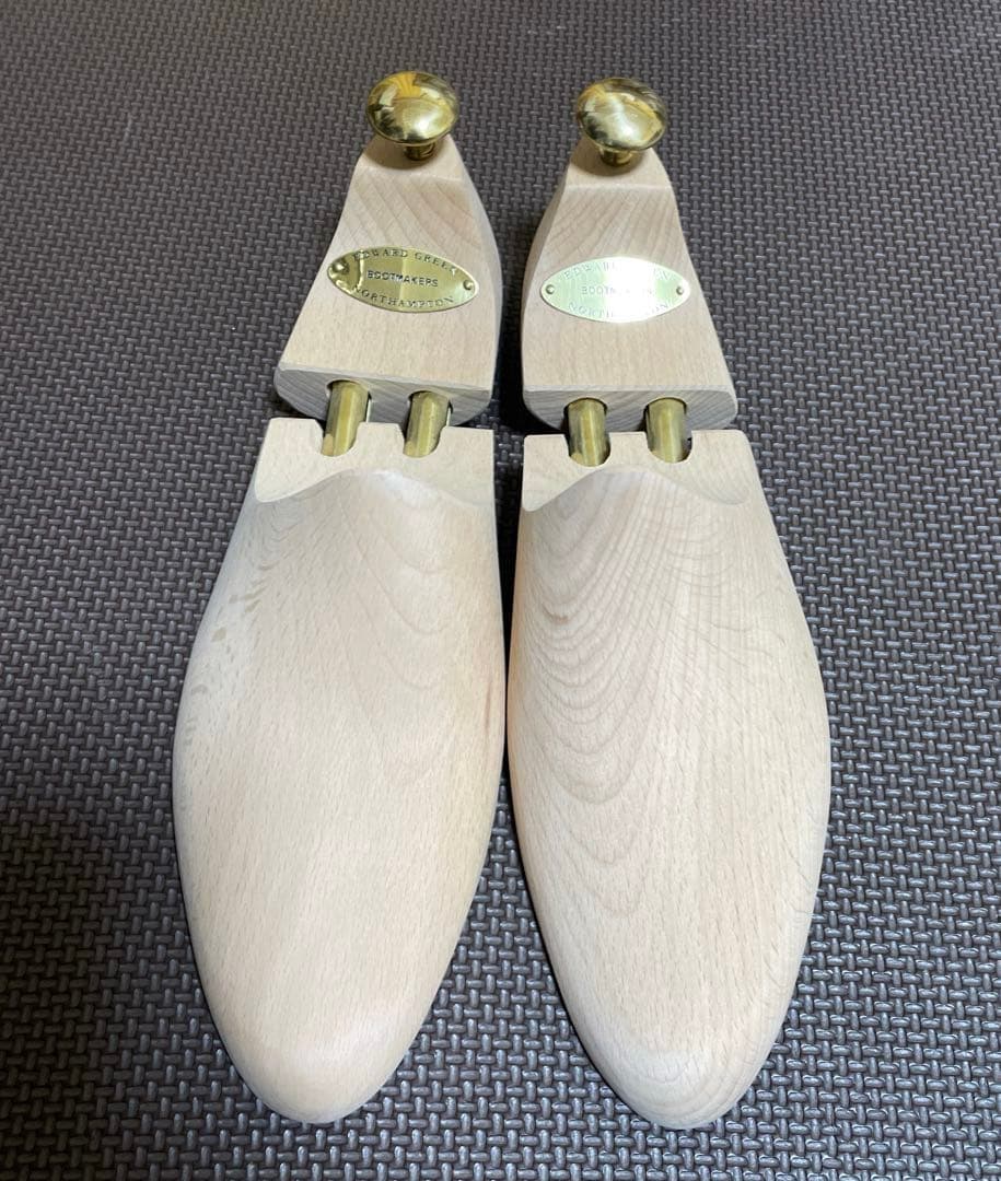 極美品　エドワードグリーン　純正シューツリー　サイズ５ハーフ