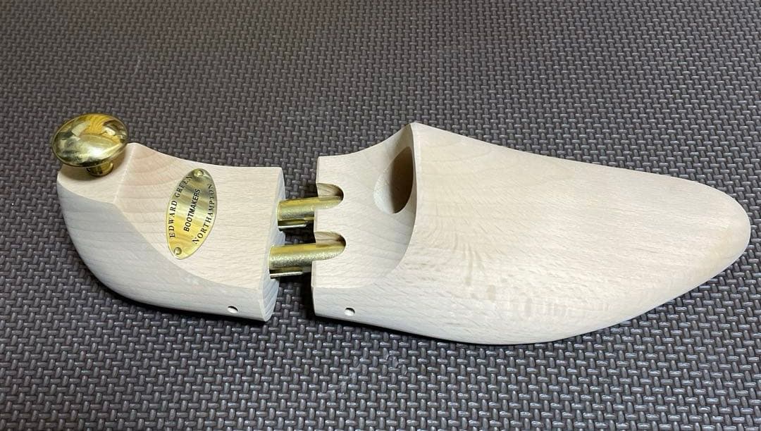 極美品　エドワードグリーン　純正シューツリー　サイズ５ハーフ