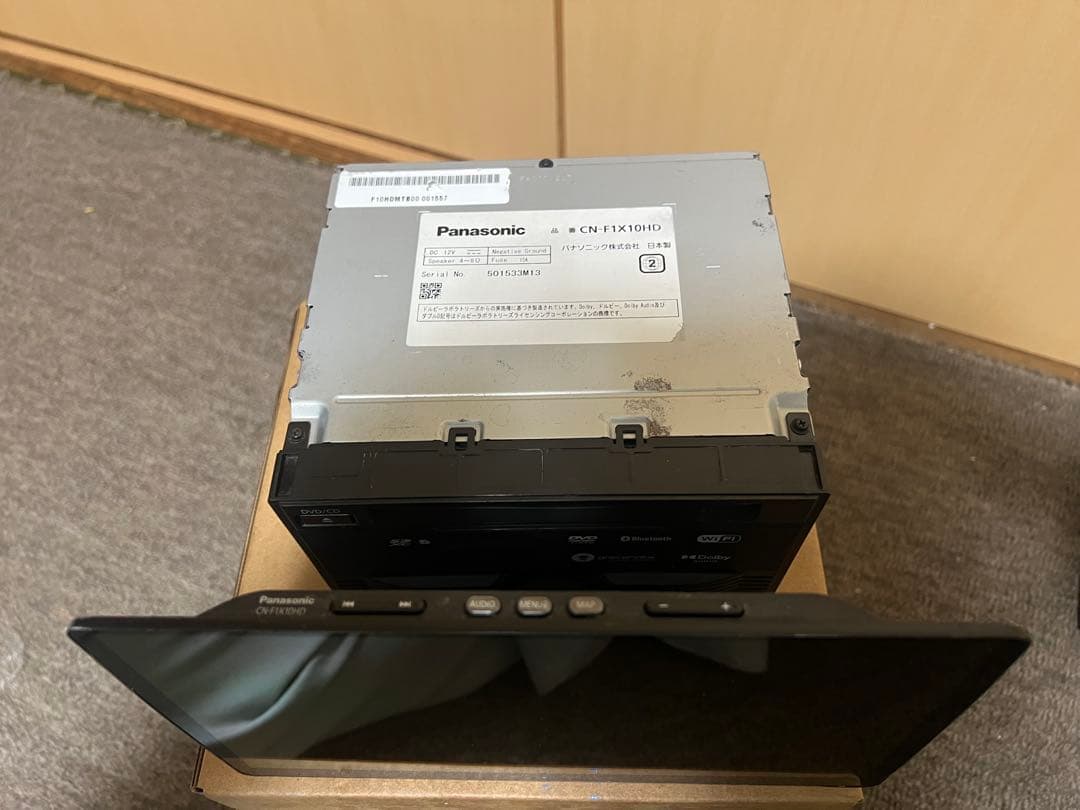 Panasonic カーナビ CN-F1X10HD MAP DATA 2021