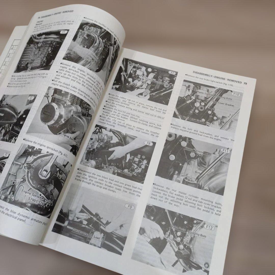 KAWASAKI　Z1000A　MK2　Z1R　サービスマニュアル