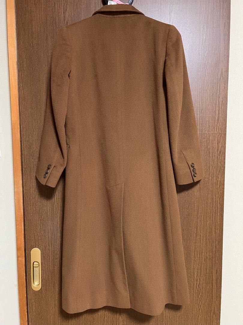 【美品】BURBERRY バーバリー　チェスターコート　ダブル　カシミヤ