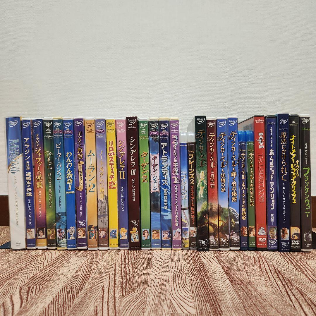 ディズニー&ピクサー　アニメDVD Blu-ray　100枚越　大量まとめ売り