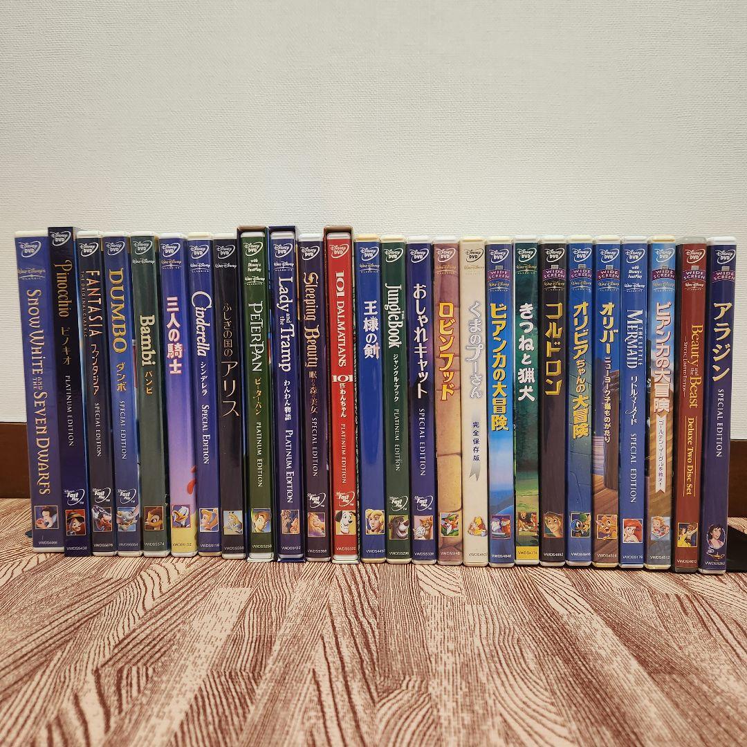 ディズニー&ピクサー　アニメDVD Blu-ray　100枚越　大量まとめ売り